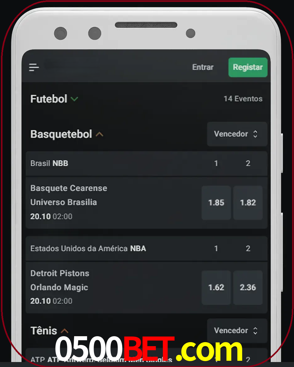 Aposte e assista aos esportes em formato ao vivo.